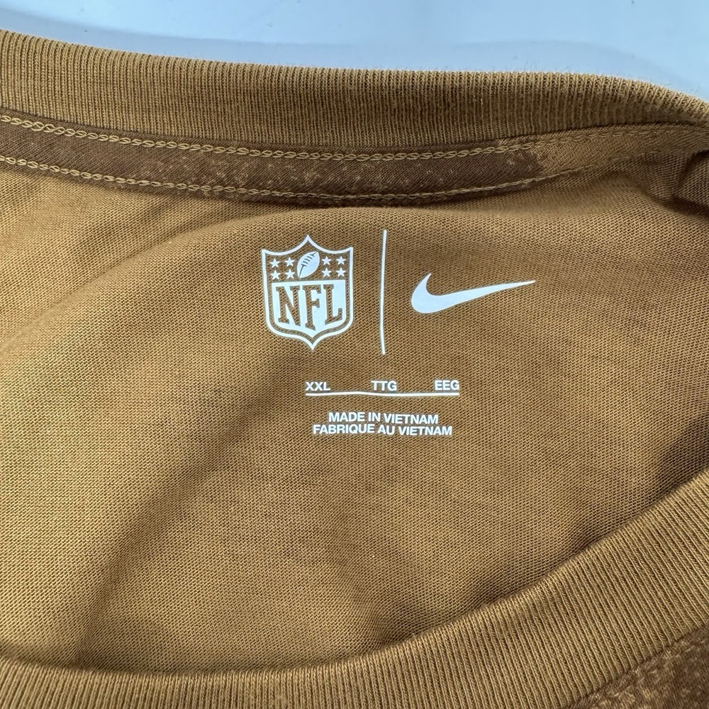 Nike Green Bay Packers Salute to Service Long Sleeve Shirt Men's XXL Brown - Picture 2 of 5